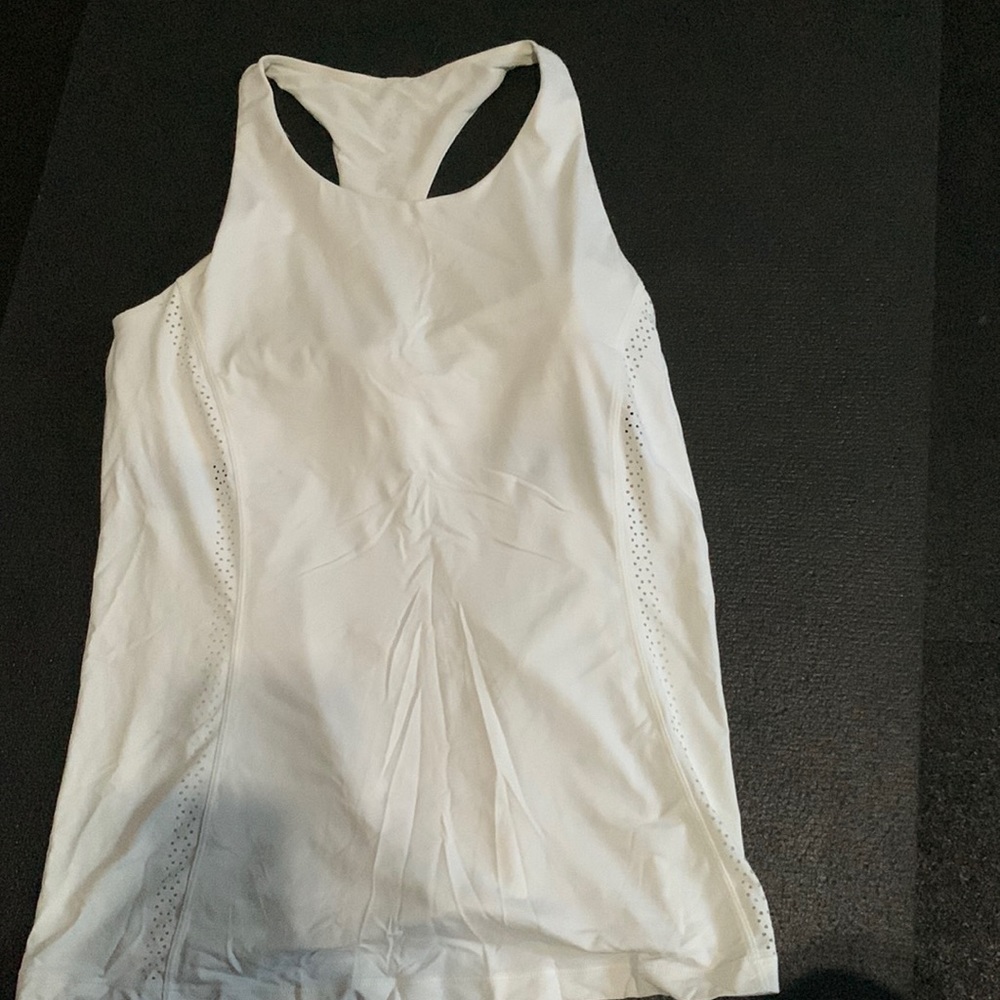 Lululemon athletic bra and tank combo